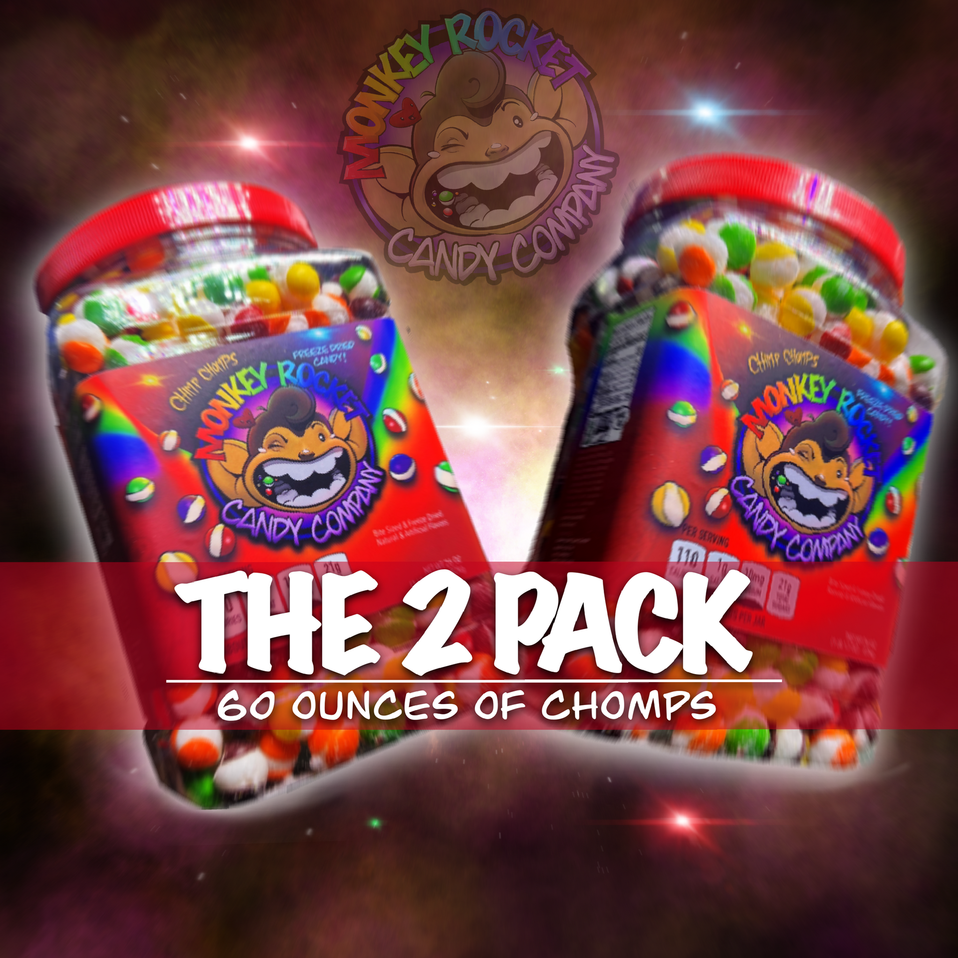 The Holid-Duo! Freezed Dried Skittles for LESSSS – Monkey Rocket