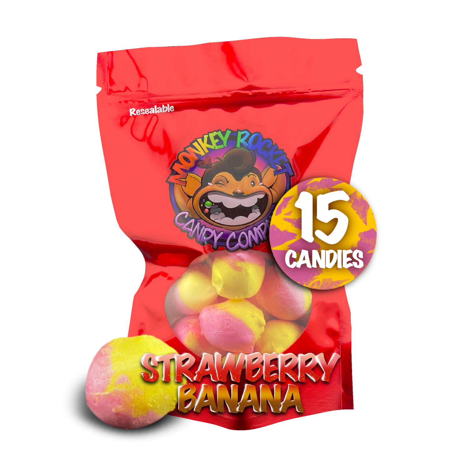 Strawberry Banana Meteor Melts