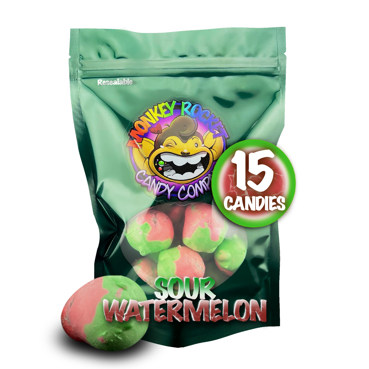 Sour Watermelon Meteor Melts